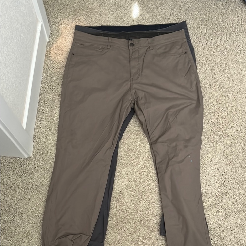 Men Dress pants with stains
